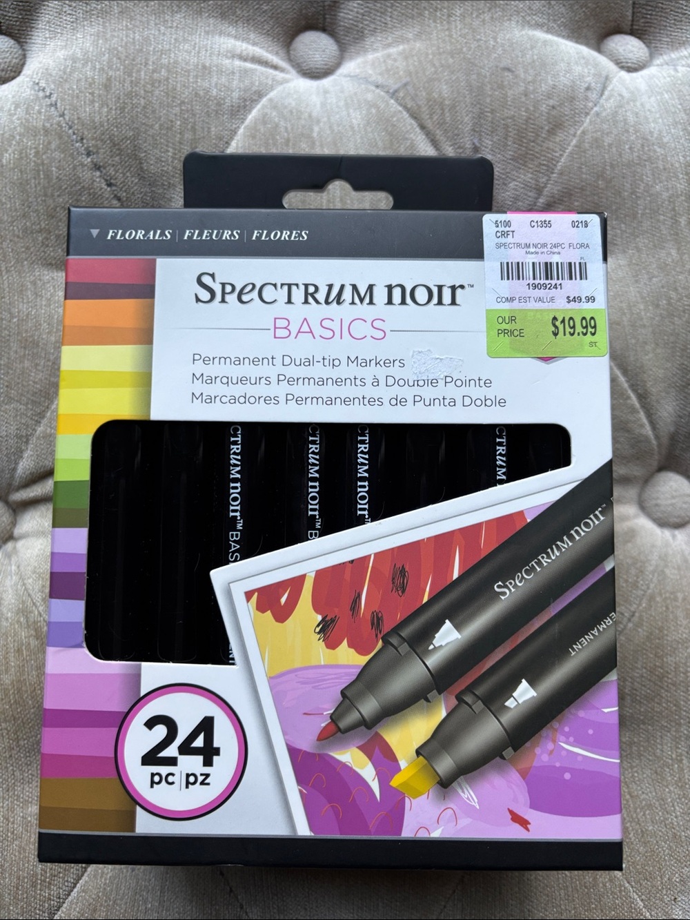 Spectrum noir basics permanent dual tip markers